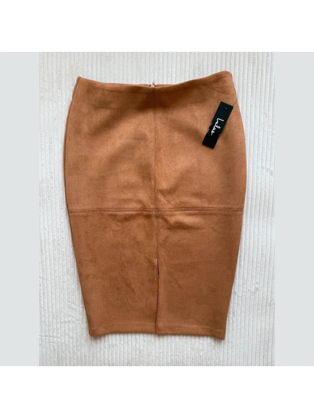 Lulu’s Women’s Faux Suede Pencil Skirt
